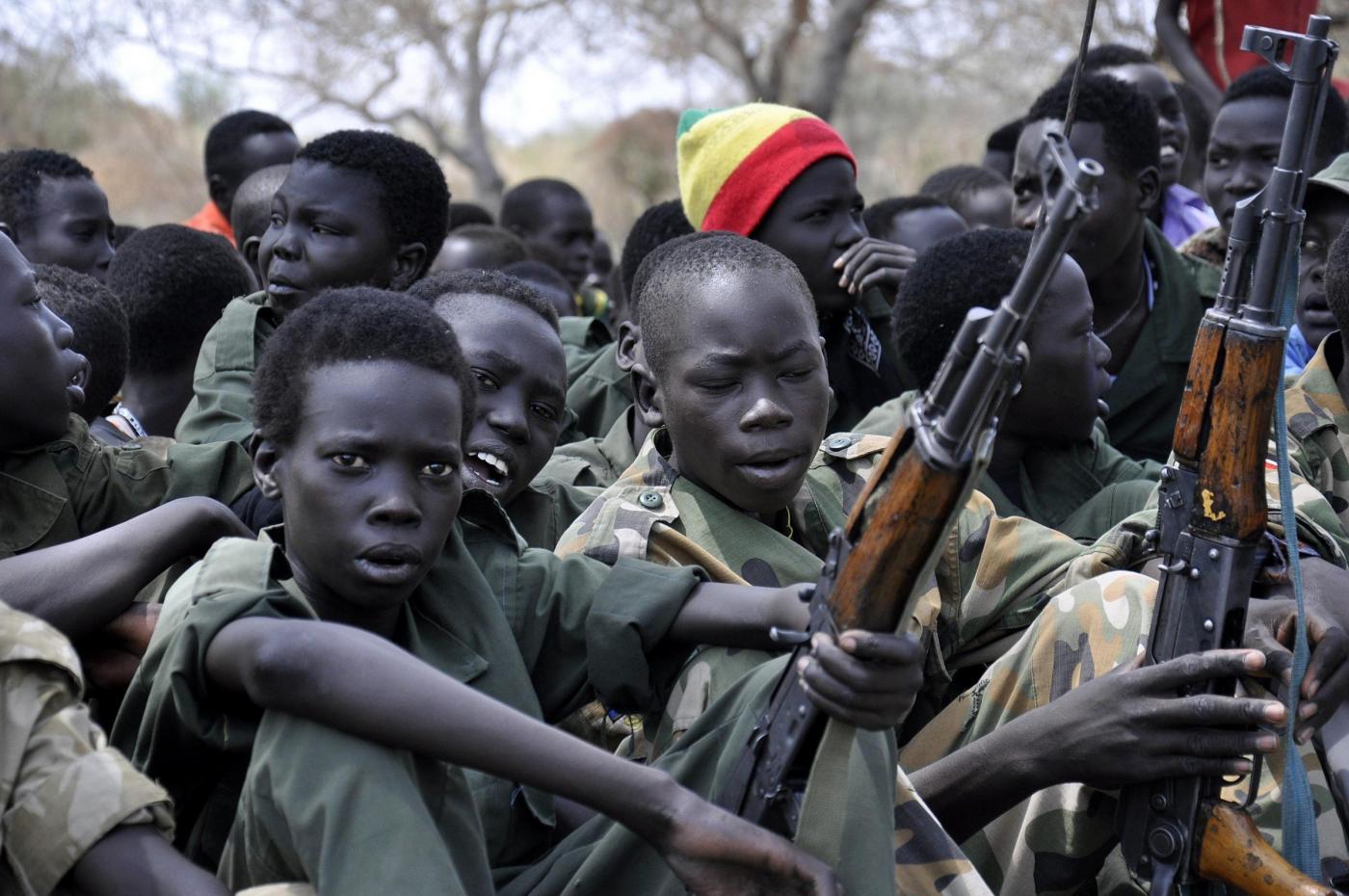 300 bambini soldato liberati in Sud Sudan