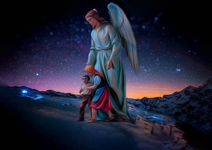 Si può pregare l’angelo custode di un’altra persona?